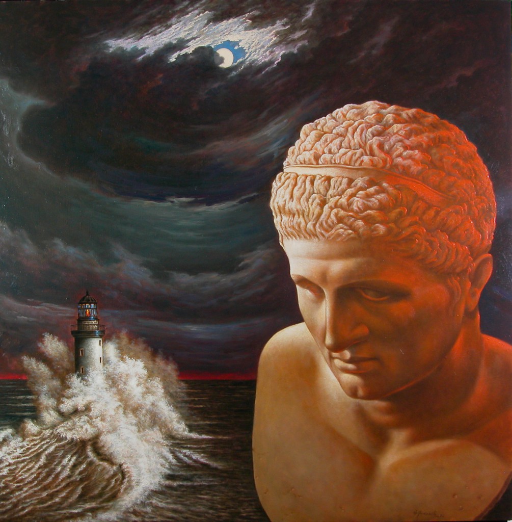 Nunziante 01 Tormento ed estasi 2004 cm.100X100