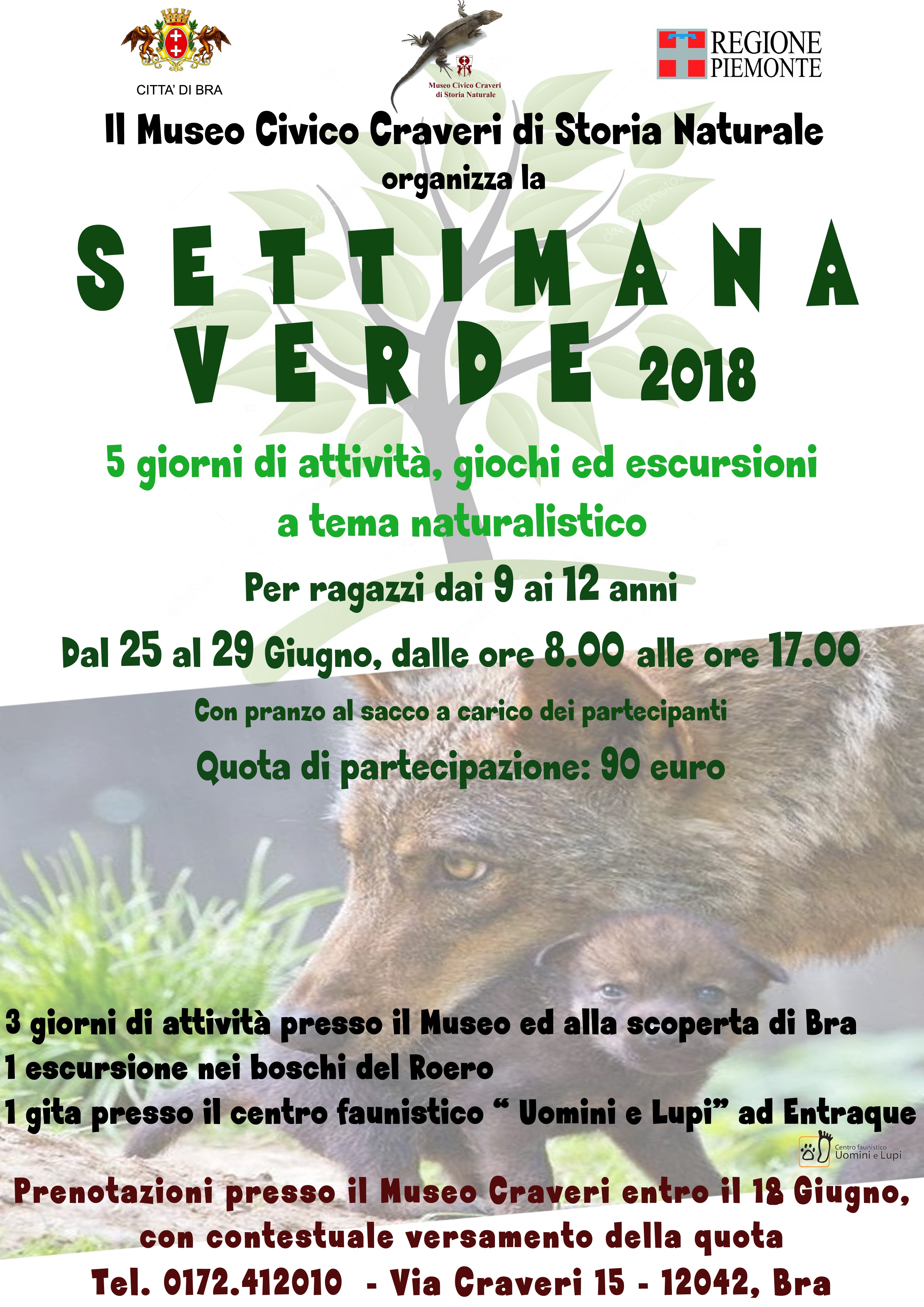 Craveri settimana verde