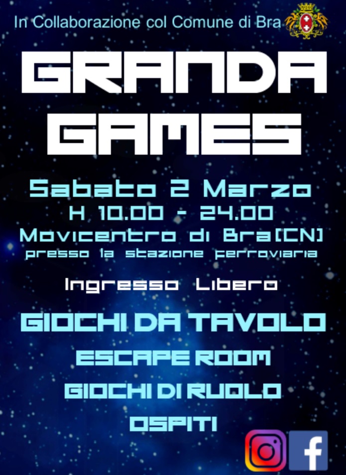 locandina granda games