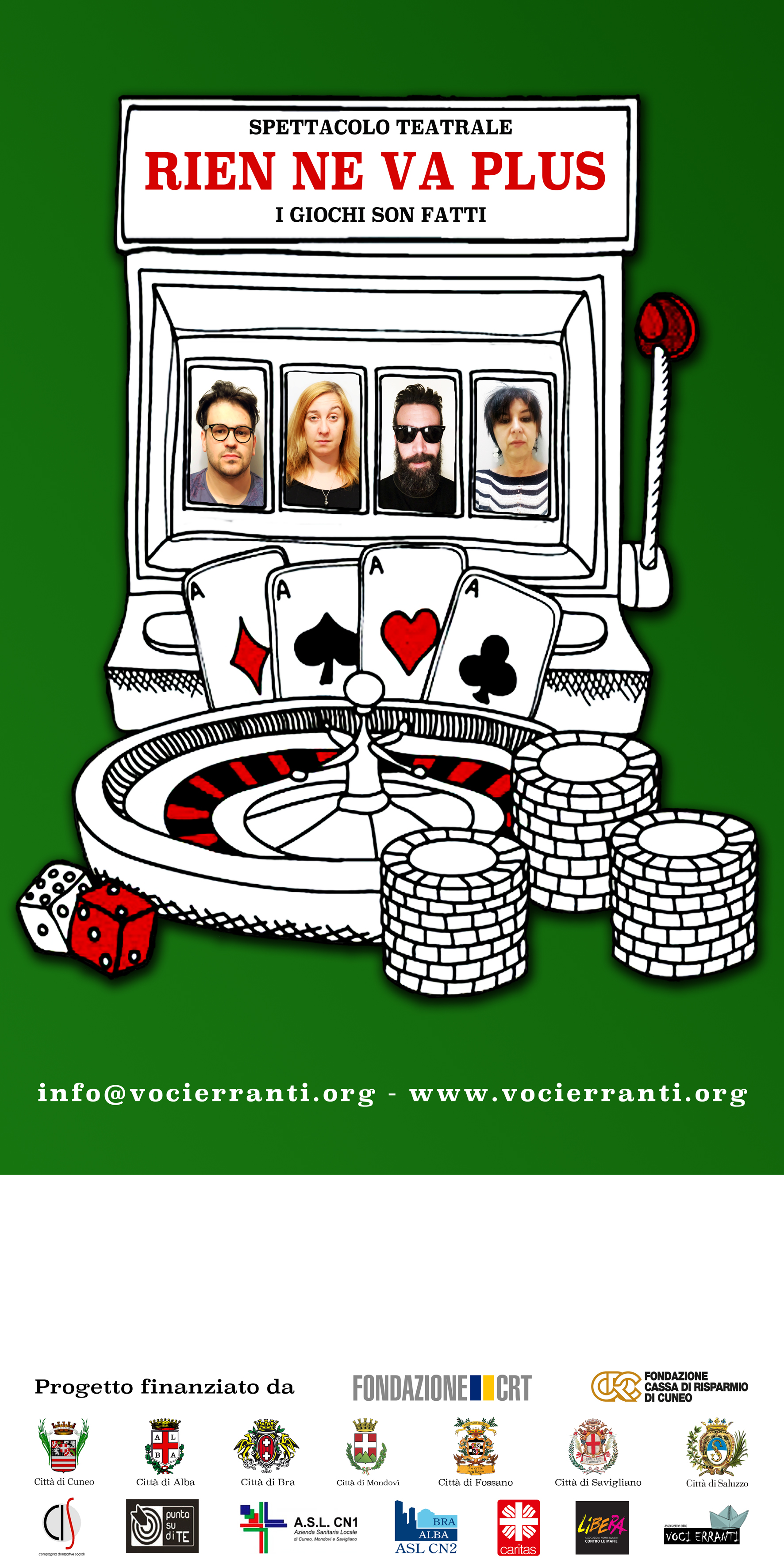 Rien Ne Va Plus A Bra Uno Spettacolo Contro Il Gioco D azzardo 