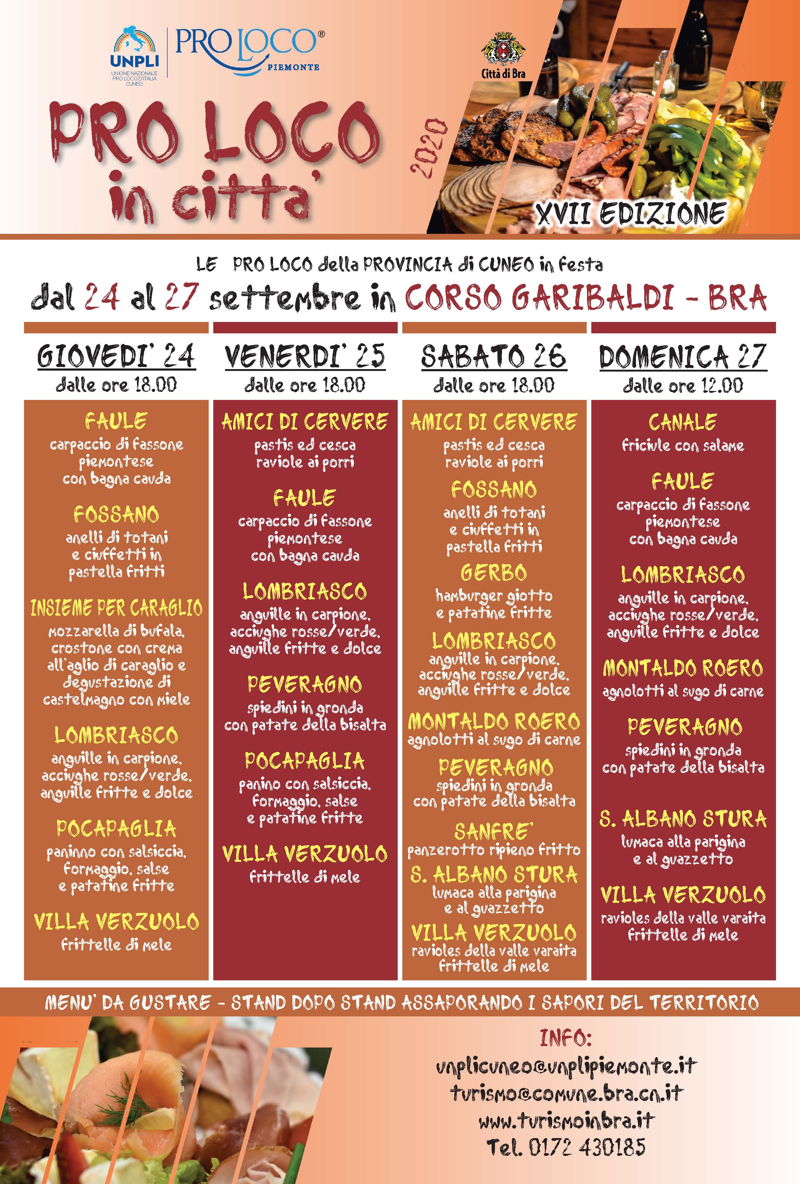 locandina pro loco in città