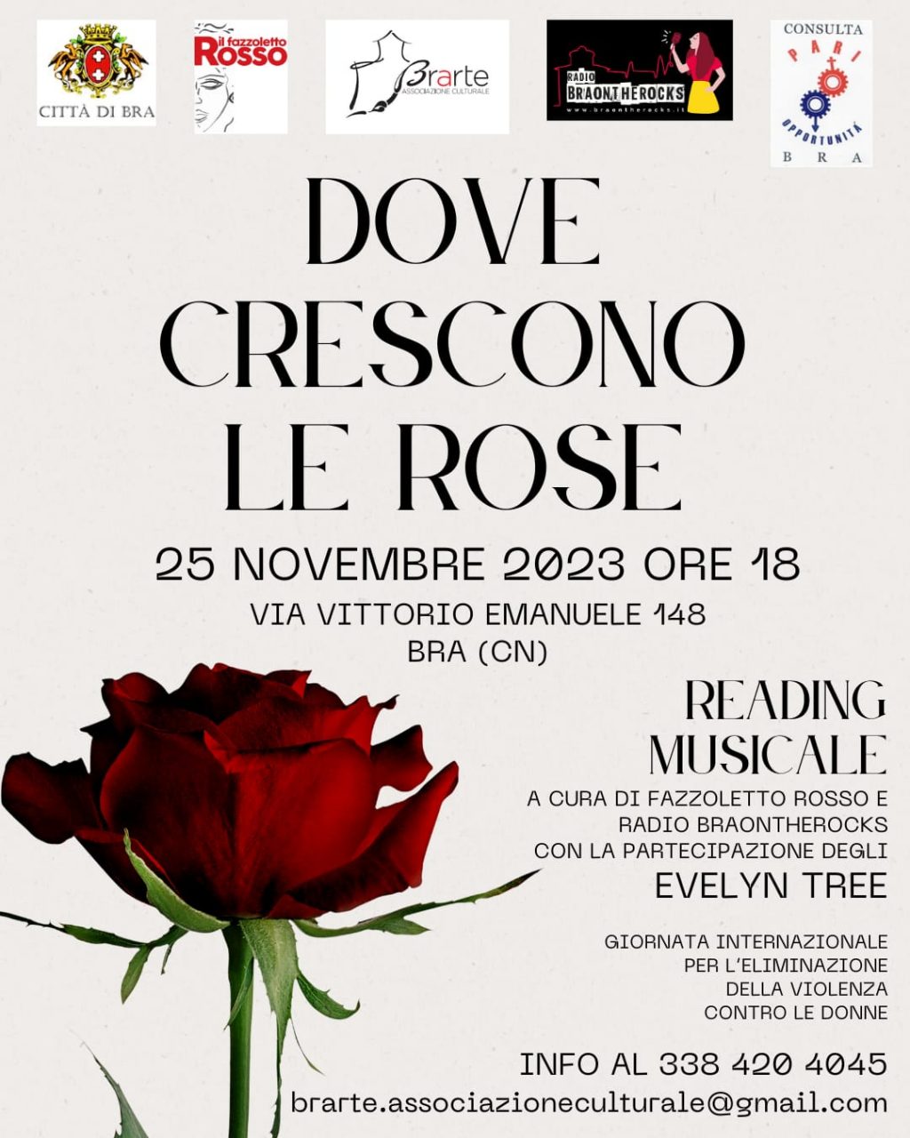 25 novembre 2023 - Dove crescono le rose